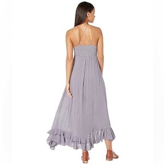 Free People Adella Maxi Dress purple size Medium - Picture 10 of 10